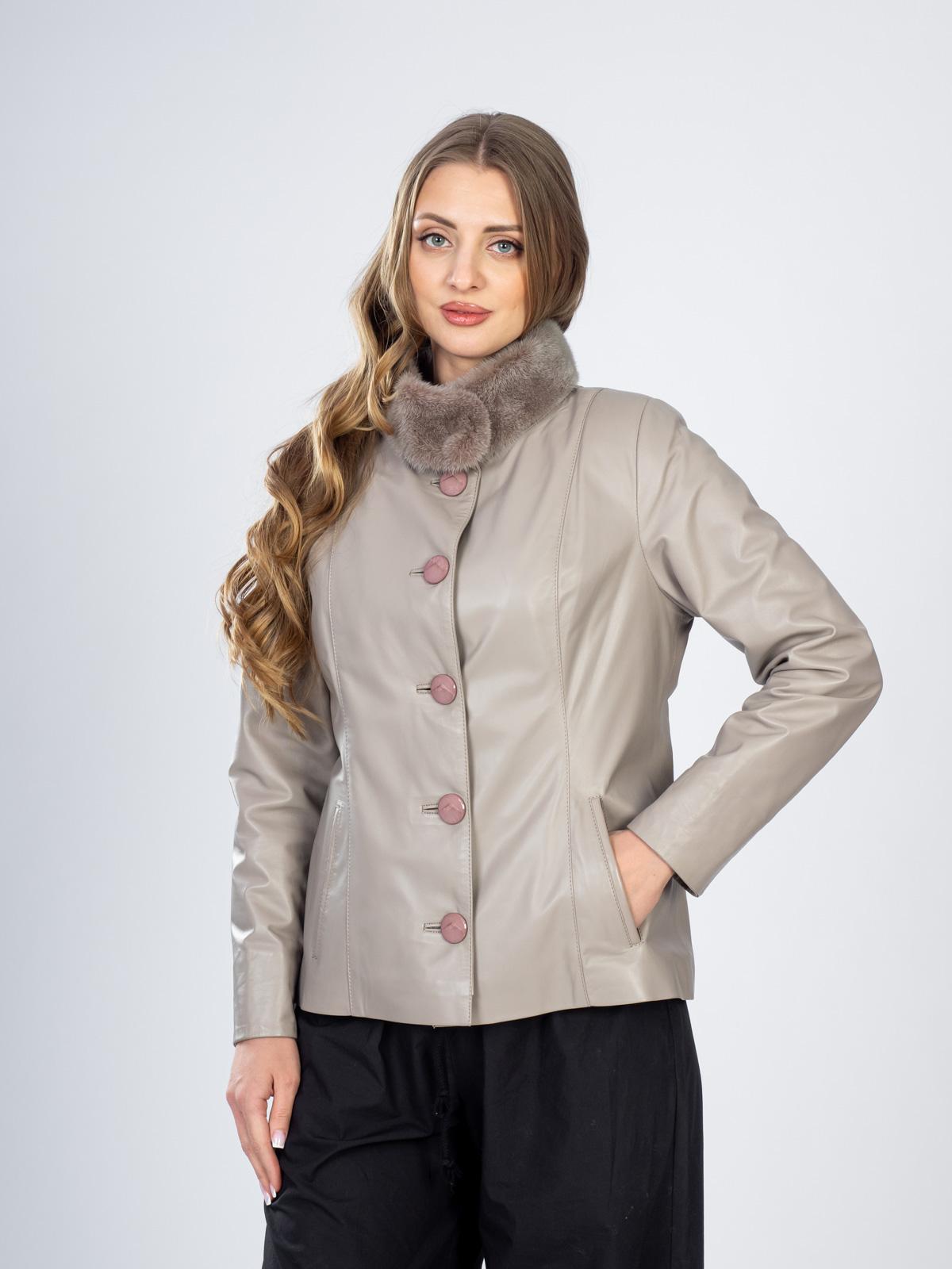 Куртка из натуральной кожи FASHION STAR S-121