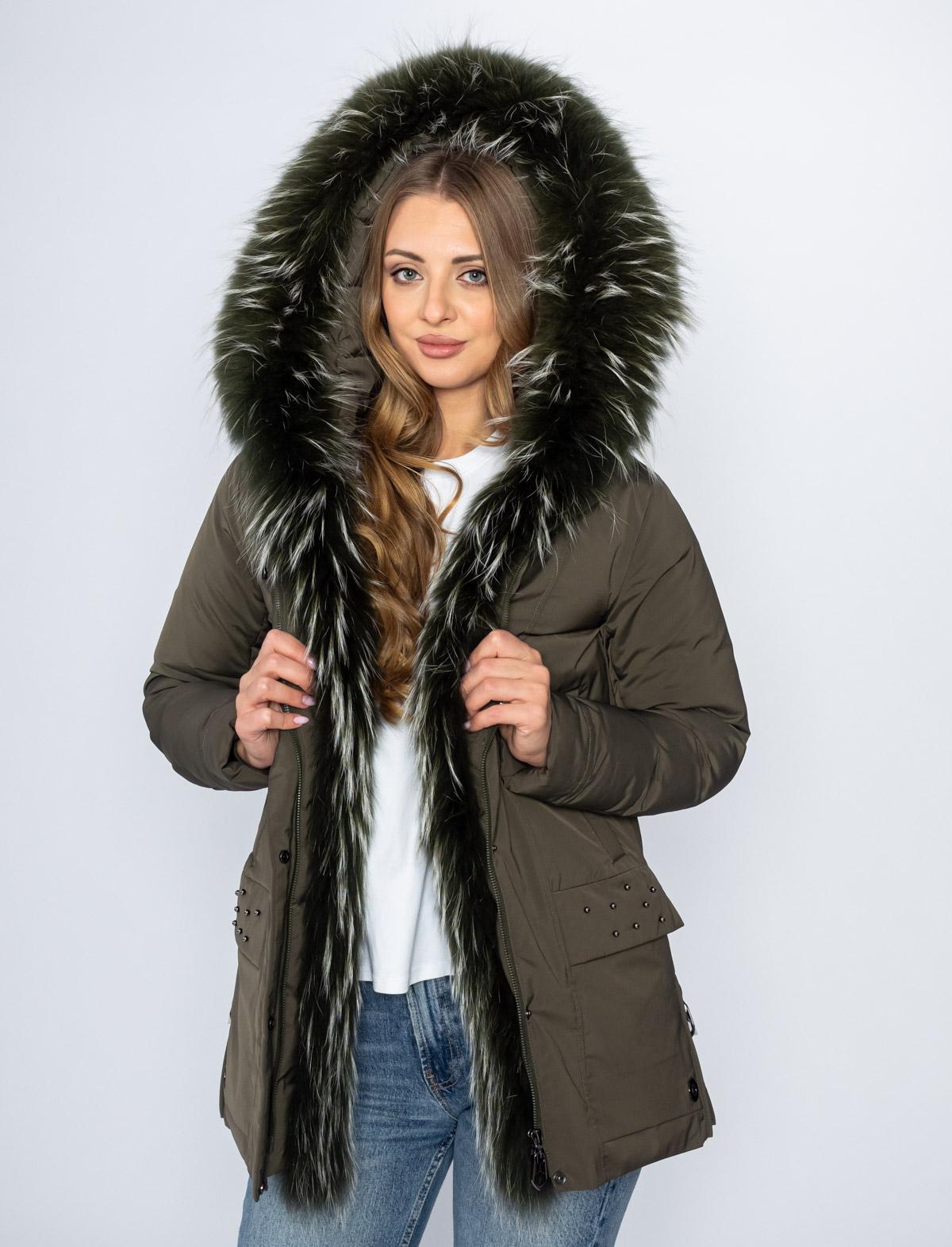 Пуховик женский 829