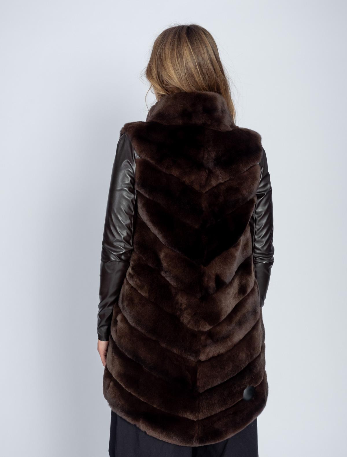 Жилет из меха кролика Меха России 574