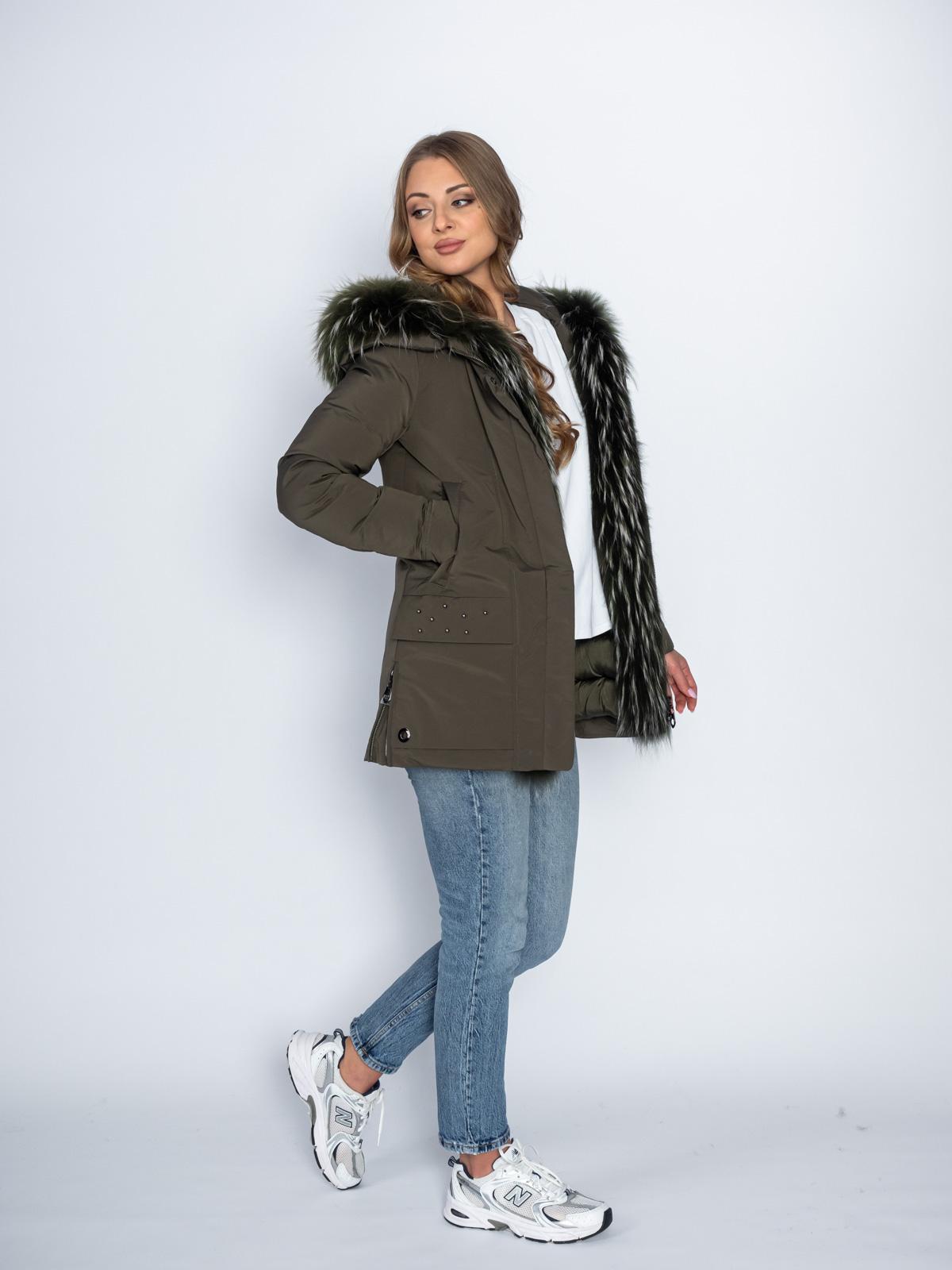 Пуховик женский 829