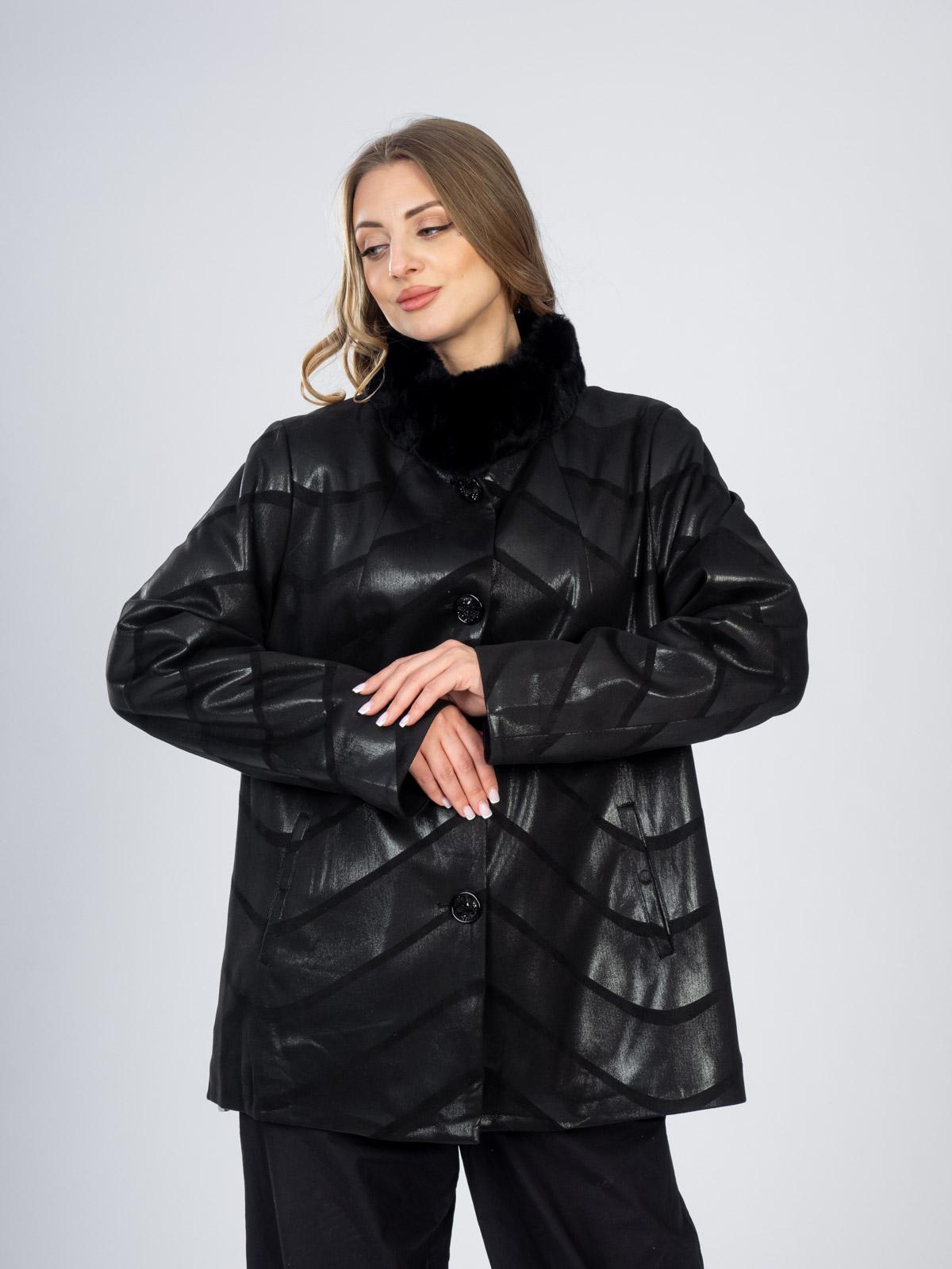 Куртка женская из натуральной кожи ELISLEATHER 15220