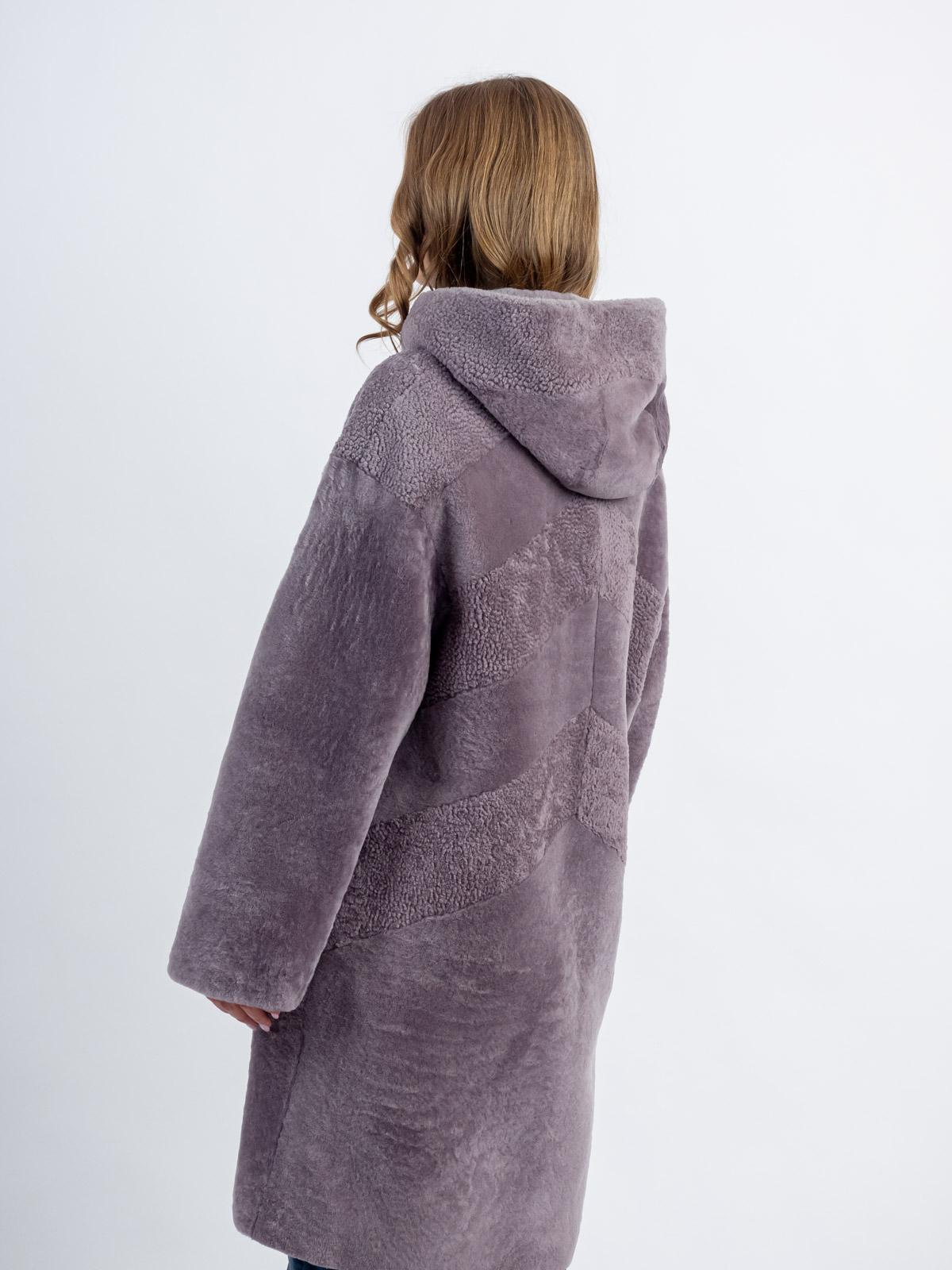 Шуба из меха овчины Luxury Элиза