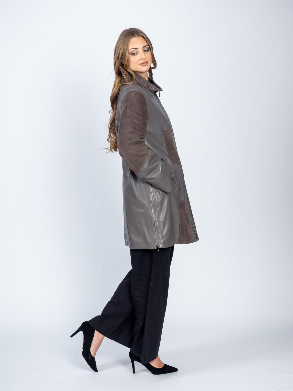 Куртка женская из натуральной кожи Via Valente P-159