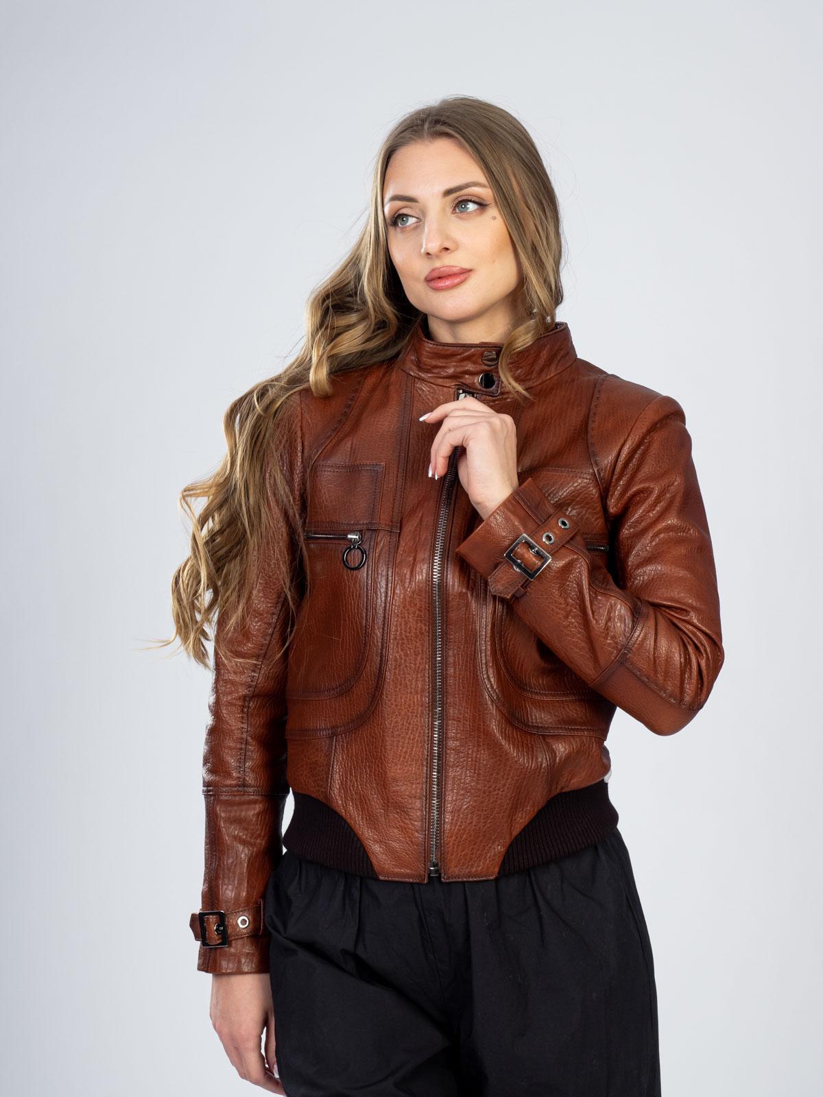 Куртка из натуральной кожи женская Dio Gomez 15674