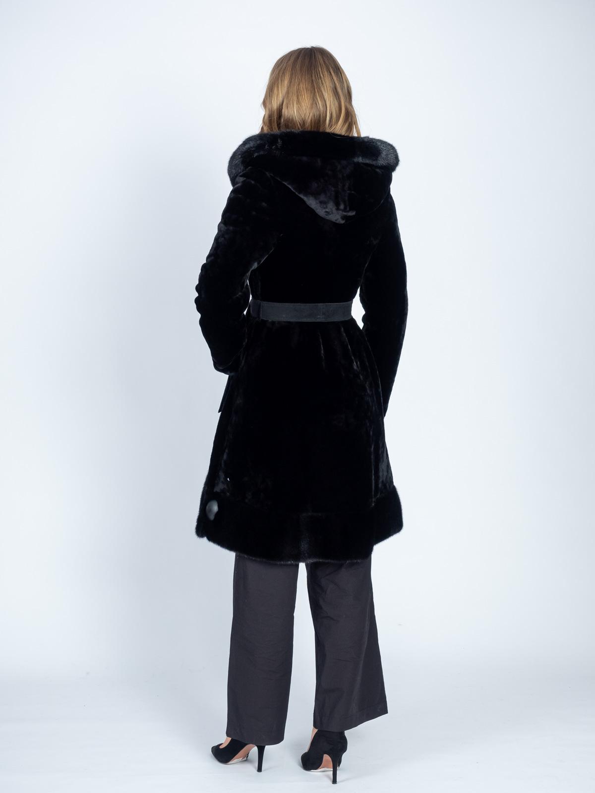 Шуба из меха овчины Меха Пятигорска Виолетта-19