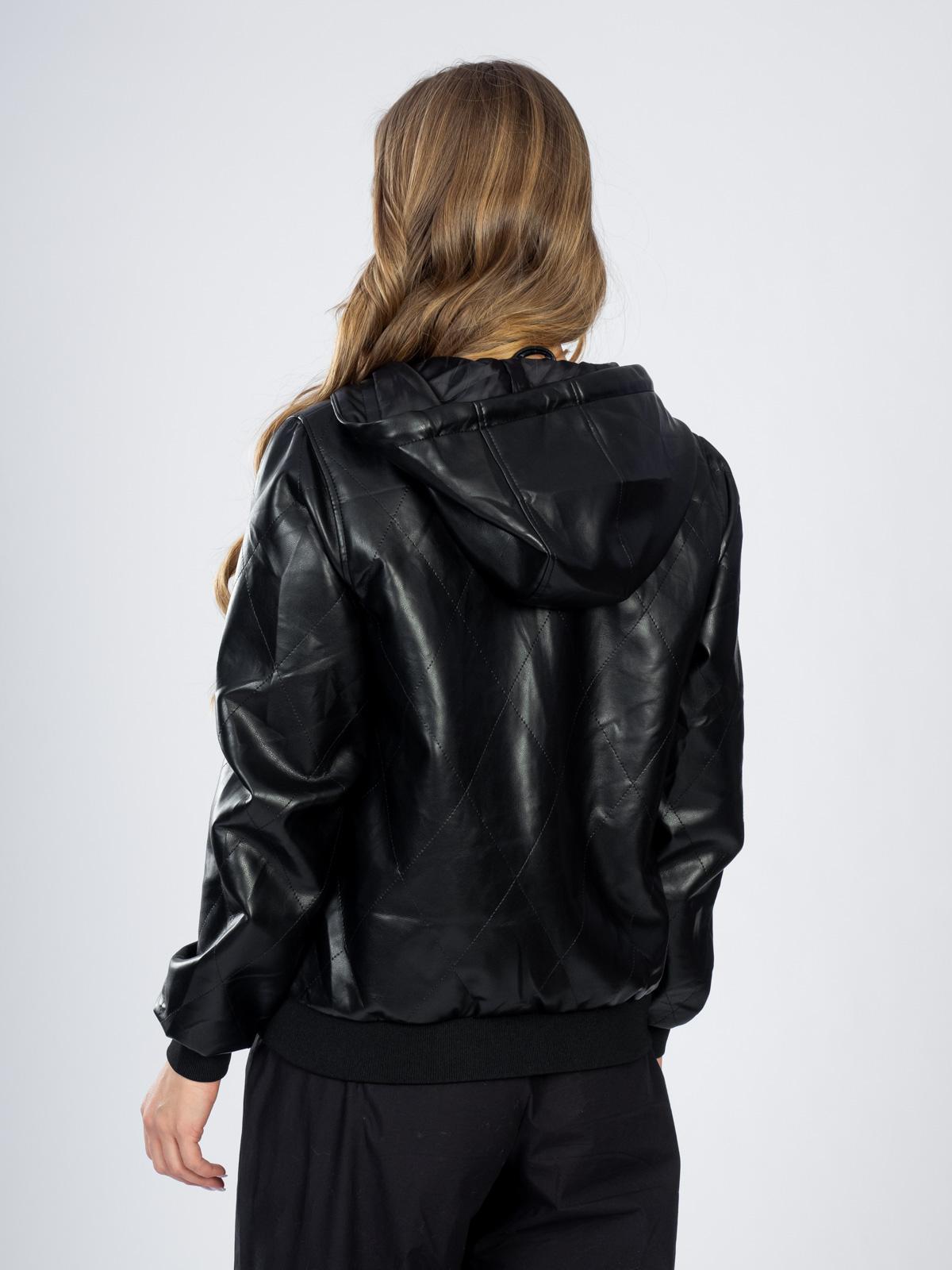 Куртка из эко-кожи женская 6301