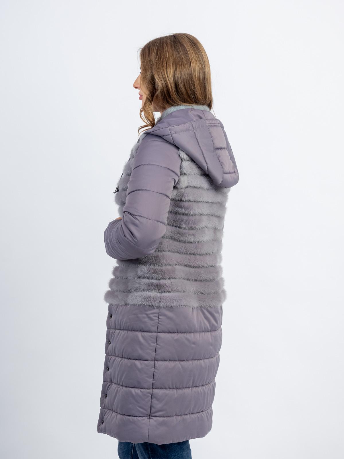 Пальто из меха норки 006 