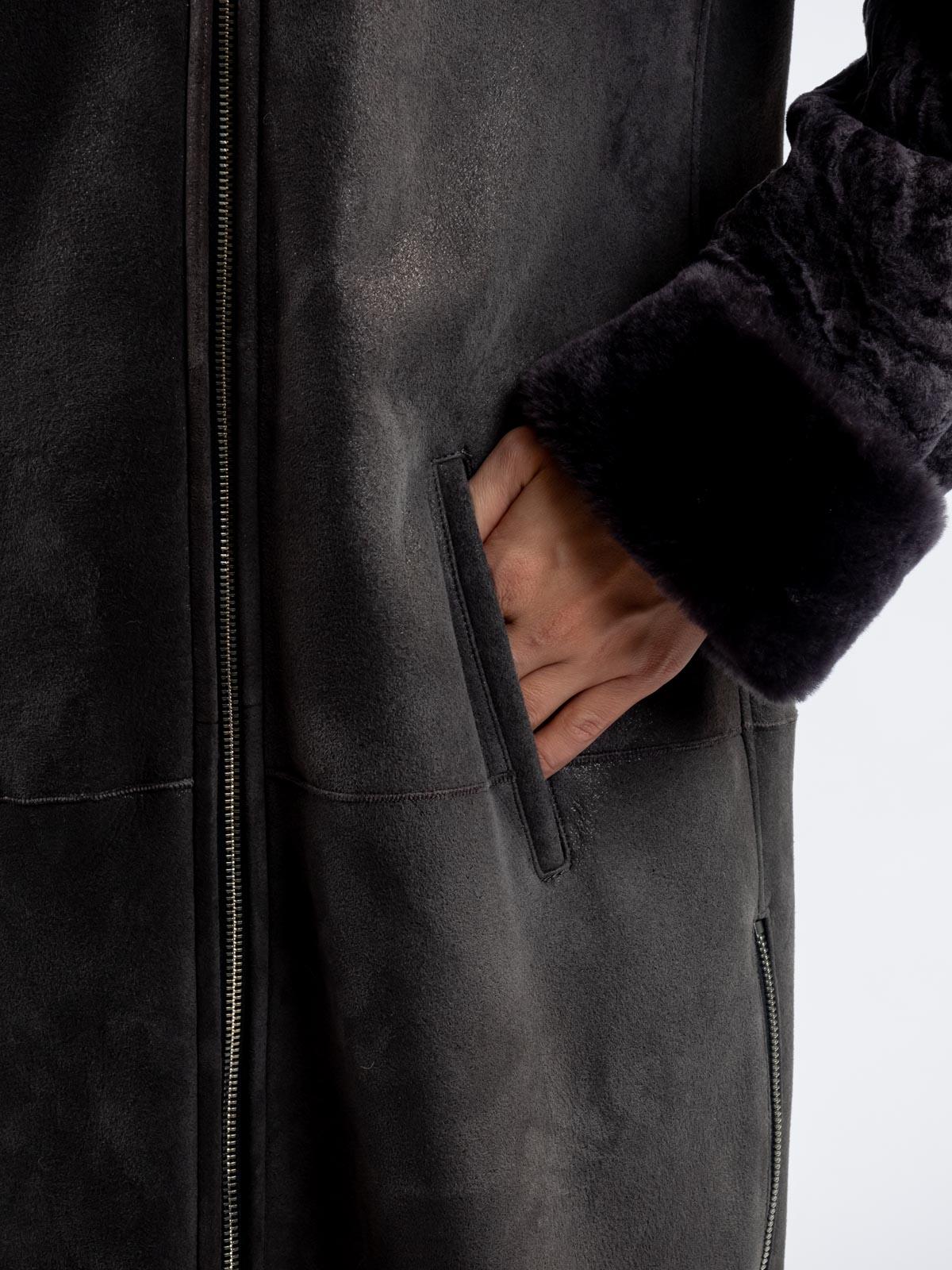 Дубленка из меха овчины DREJANI 3426