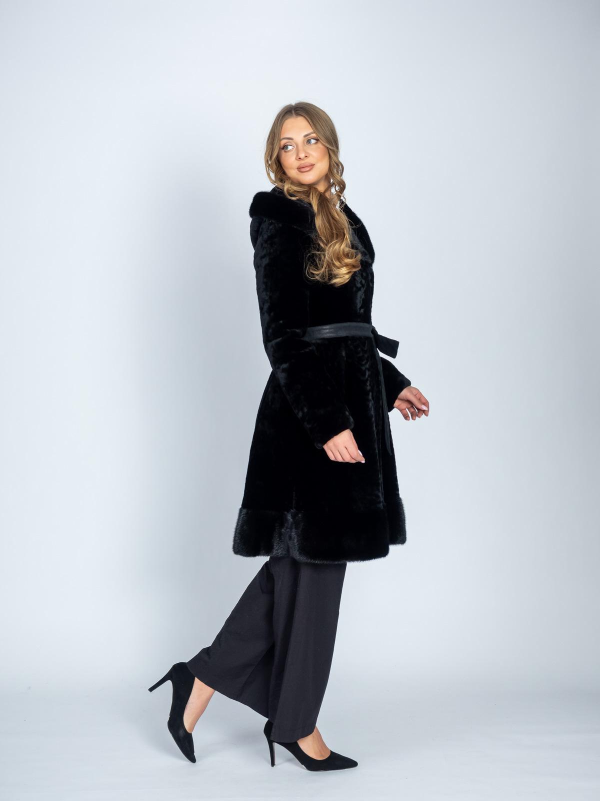 Шуба из меха овчины ADAM FURS Орнелла 