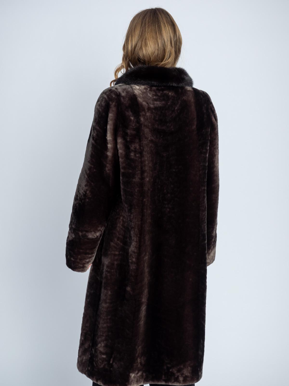 Шуба из меха овчины Bagira Queen M-251