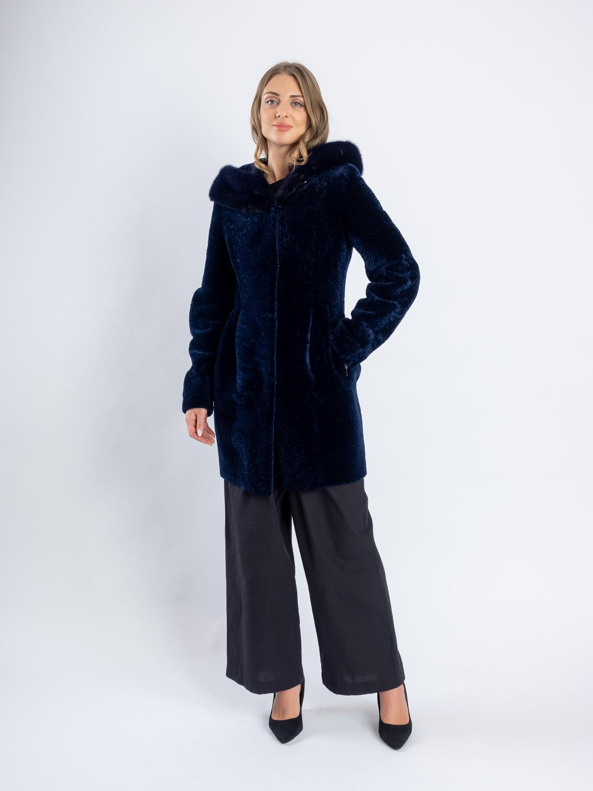 Шуба из меха овчины женская Allance fur А-27