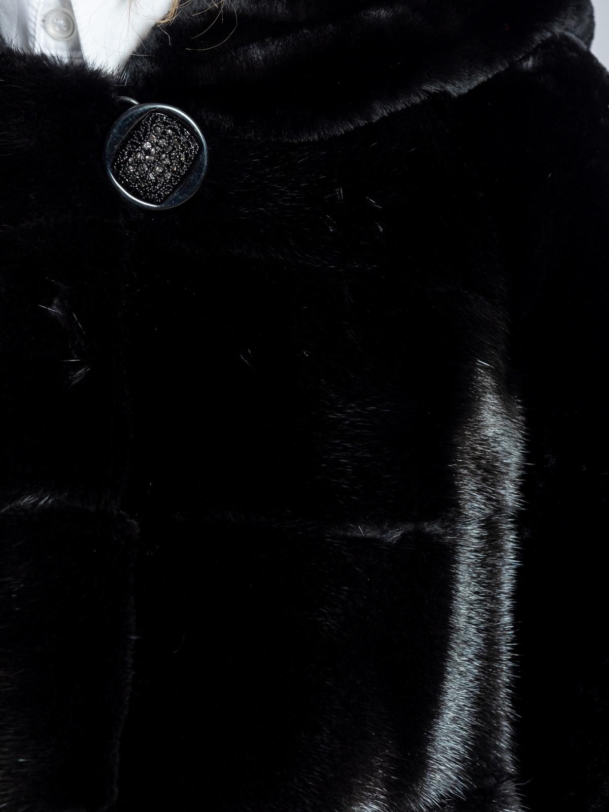 Шуба женская из меха овчины ADAM FURS Мариэтта