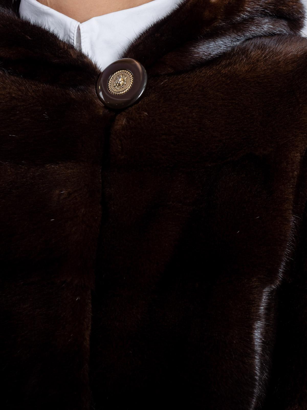 Шуба женская из меха норки Отрада 483К