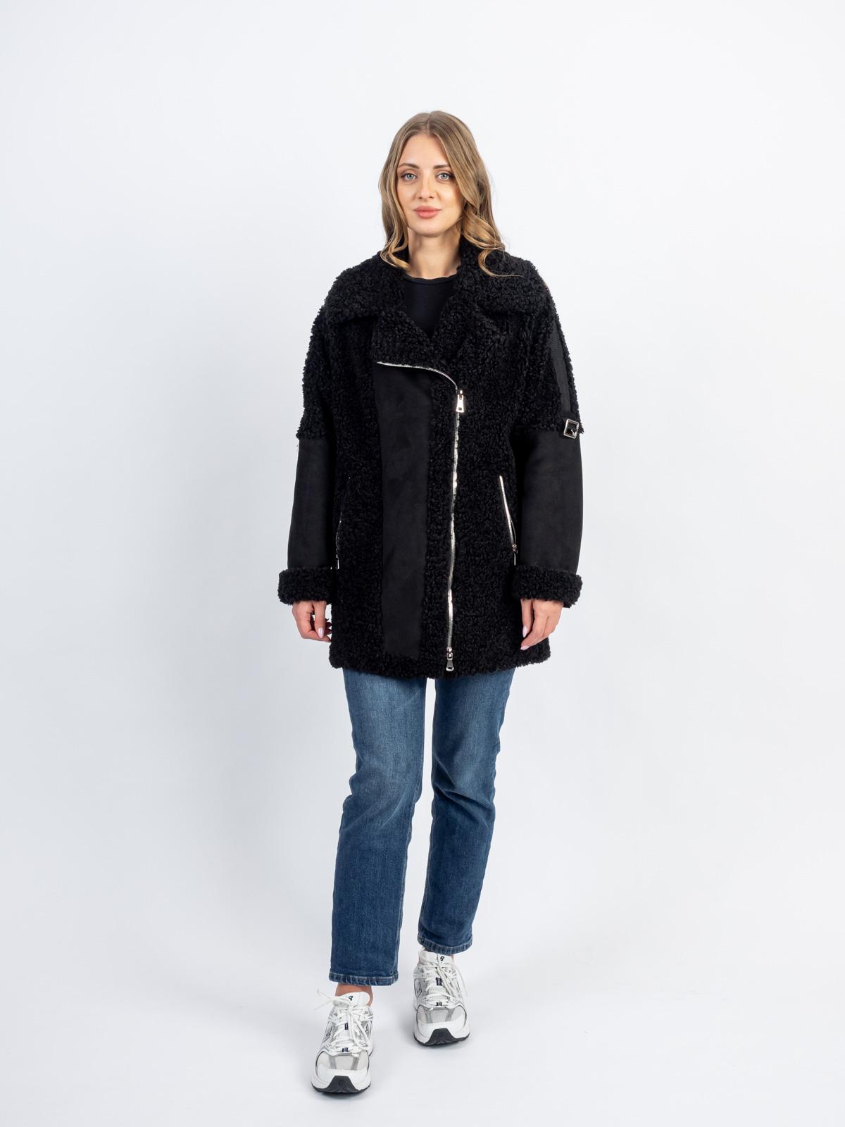 Шуба из эко-меха женская  Дианель Меховый дом Э-131