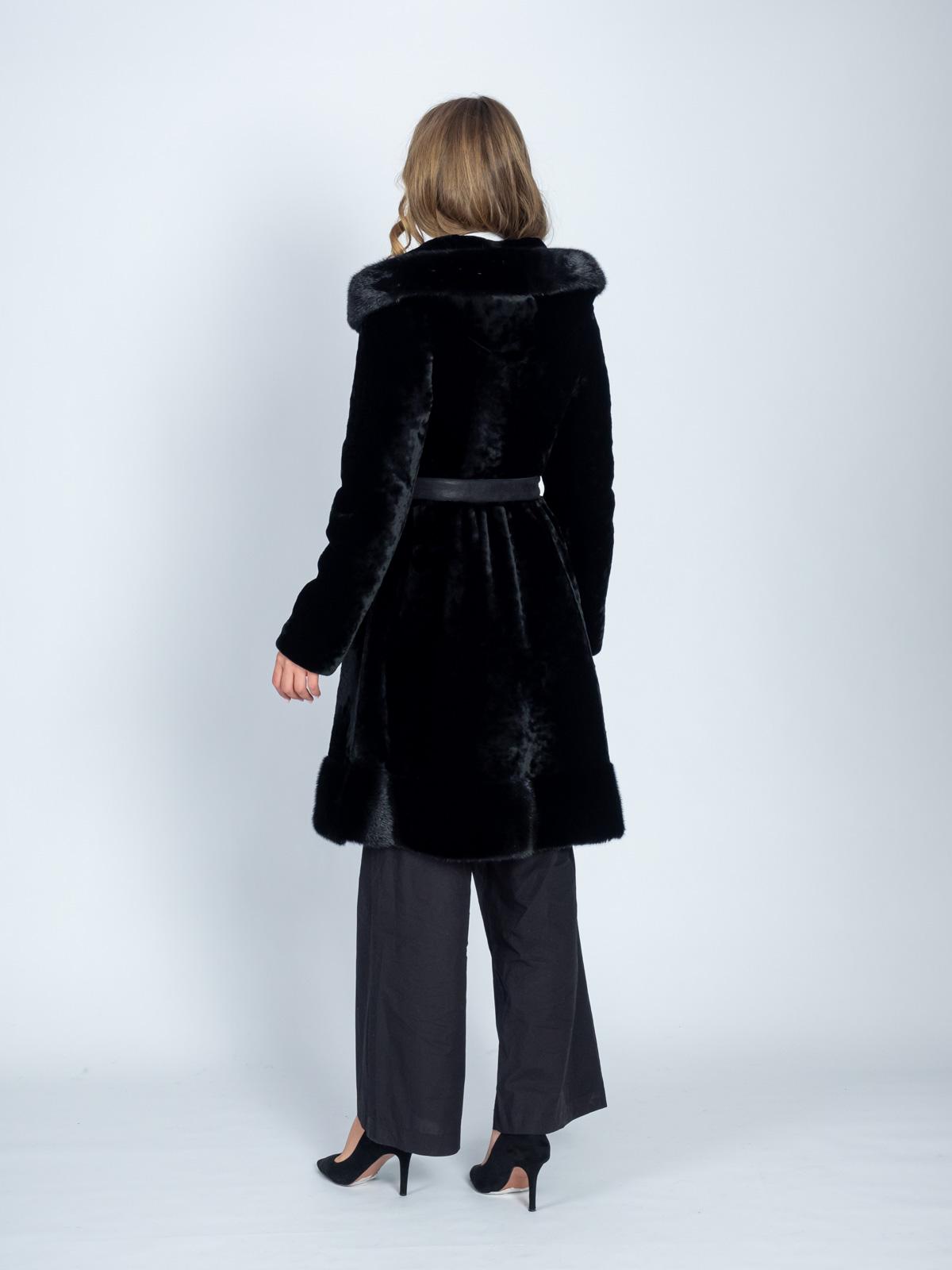 Шуба из меха овчины ADAM FURS Орнелла 